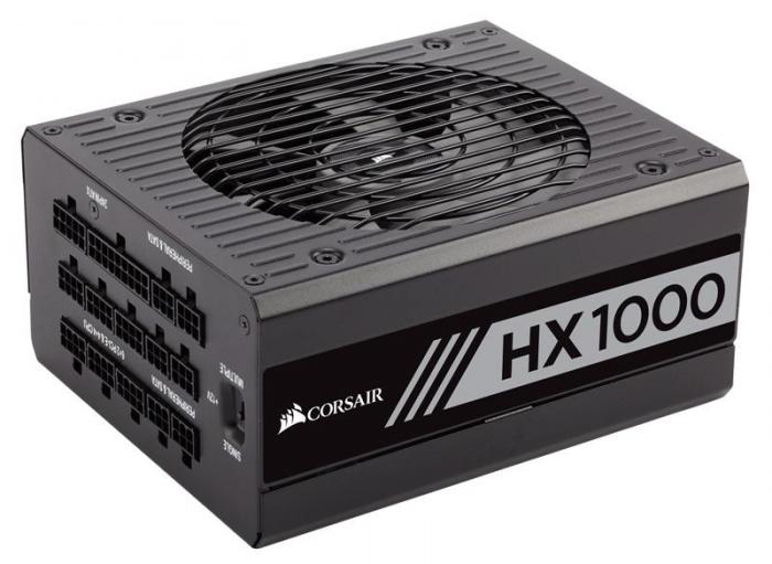 Захранване Corsair HX1000, 1000W, 80 PLUS Platinum, Fully Modular PSUна ниска цена с бърза доставка - BestPC.BG