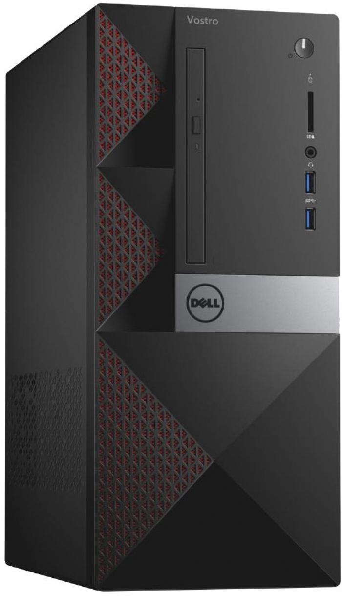 Компютър Dell Vostro 3668 MT, Intel Core i3-7100 (3.90GHz, 3MB), 4GB 2400MHz DDR4, 500GB HDDна ниска цена с бърза доставка - BestPC.BG