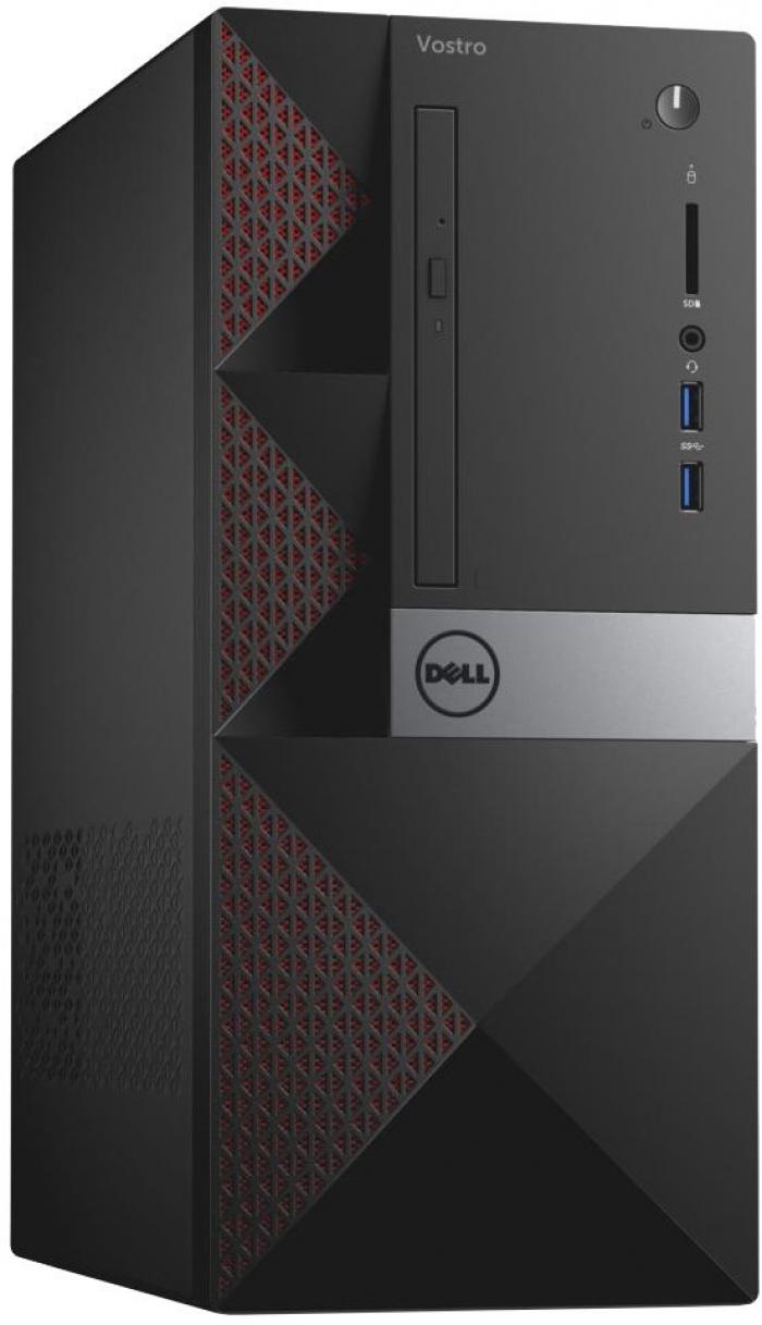 Компютър Dell Vostro 3668 MT, Intel Core i3-7100 (3.90GHz, 3MB), 4GB 2400MHz DDR4, 500GB HDDна ниска цена с бърза доставка