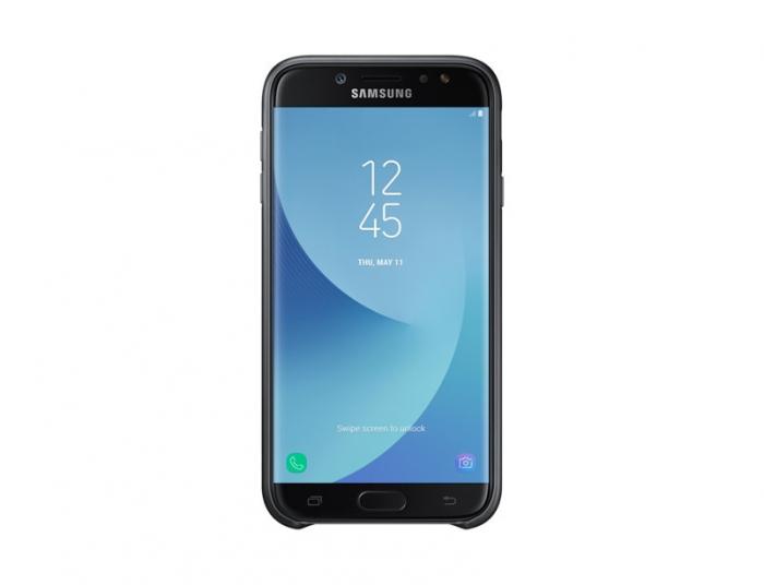 Калъф за смартфон Samsung J730 Dual Layer Cover Blackна ниска цена с бърза доставка