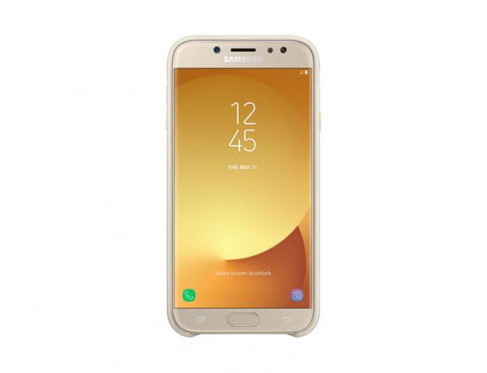 Калъф за смартфон Samsung J730 Dual Layer Cover Goldна ниска цена с бърза доставка