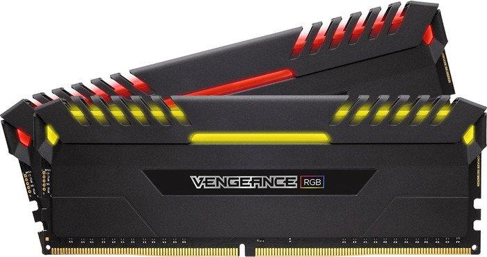 Памет 2X8GB DDR4 3200 CORSAIR VENGENCE RGB KITна ниска цена с бърза доставка