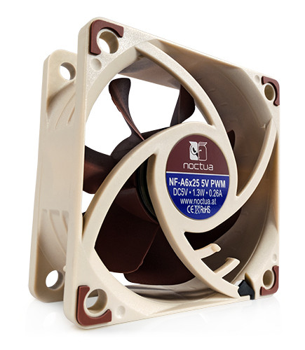 Noctua Вентилатор Fan 60x60x25mm 5V PWM - NF-A6x25-5V-PWMна ниска цена с бърза доставка - BestPC.BG