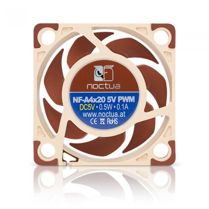 Noctua Вентилатор Fan 40x40x20mm 5V PWM, NF-A4x20-5V-PWMна ниска цена с бърза доставка - BestPC.BG