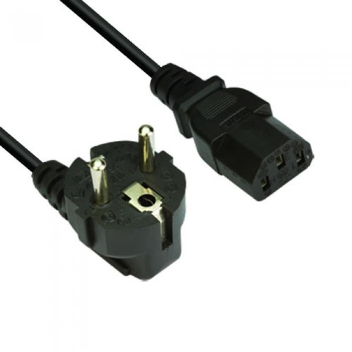 VCom Захранващ кабел Power Cord Computer schuko 220V - CE021-10mна ниска цена с бърза доставка - BestPC.BG