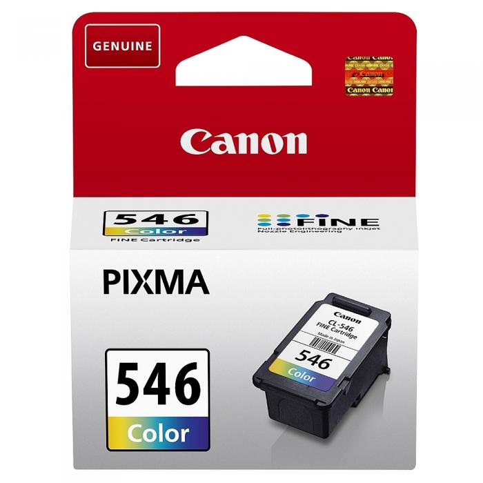 Касета с мастило Canon CL-546, три цвята, tri-colorна ниска цена с бърза доставка - BestPC.BG