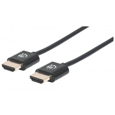 Ултра тънък 4k High Speed HDMI кабел с Ethernet, HEC, ARC, 3D, 4K, M-M, 0.5mна ниска цена с бърза доставка - BestPC.BG
