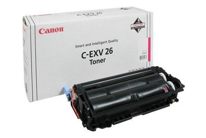 Тонер за лазерен принтер Canon Toner C-EXV 26, Magentaна ниска цена с бърза доставка - BestPC.BG