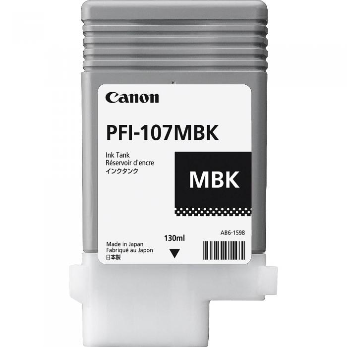 Касета с мастило Canon PFI-107, Matte Blackна ниска цена с бърза доставка - BestPC.BG