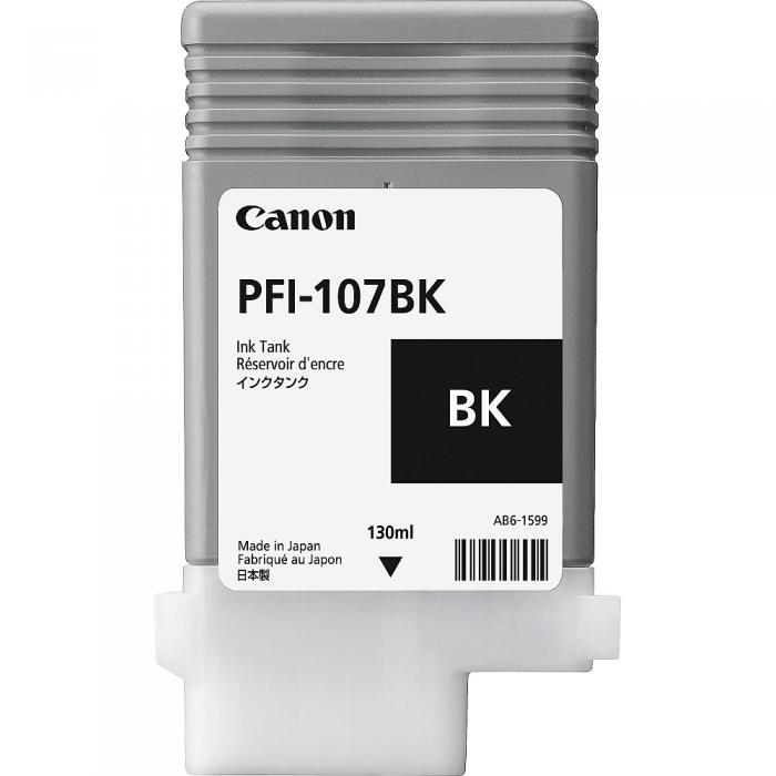Касета с мастило Canon PFI-107, Blackна ниска цена с бърза доставка - BestPC.BG