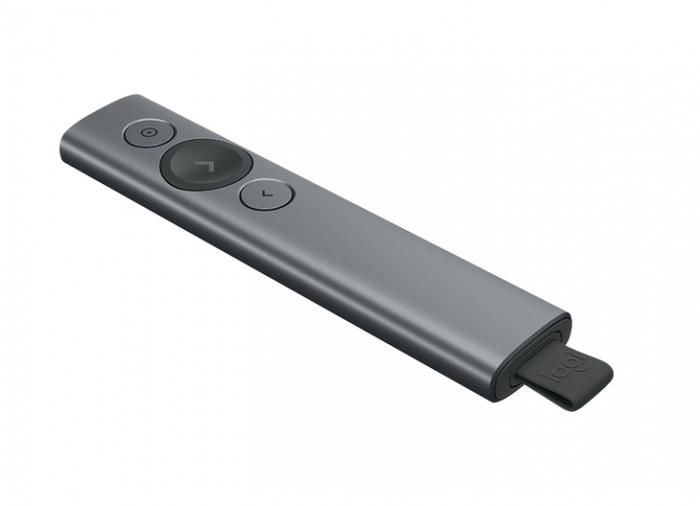 Принадлежност за проектор Logitech Spotlight Presentation Remote - Slateна ниска цена с бърза доставка - BestPC.BG