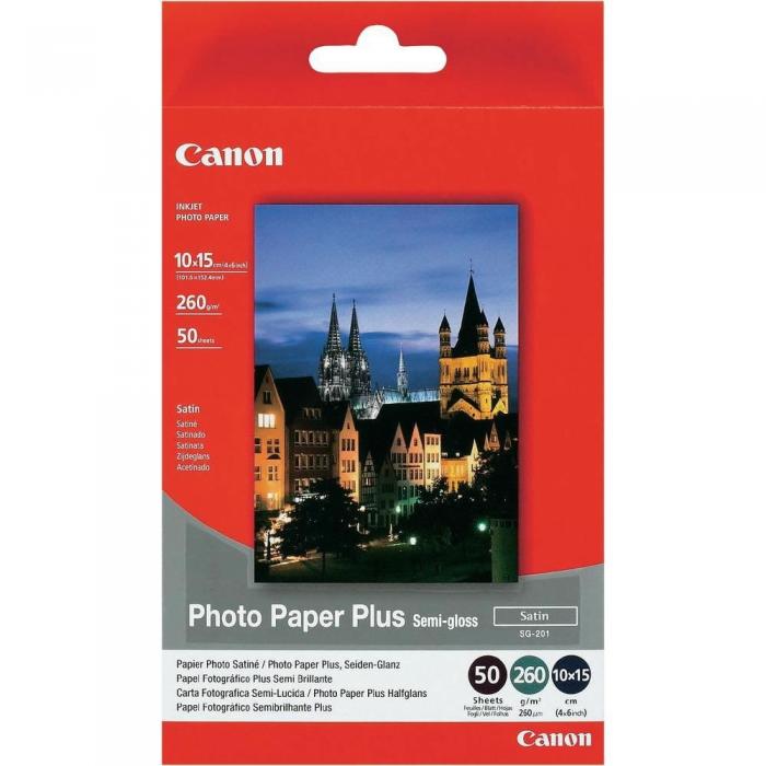 Хартия за принтер Canon SG-201 10x15cmна ниска цена с бърза доставка - BestPC.BG