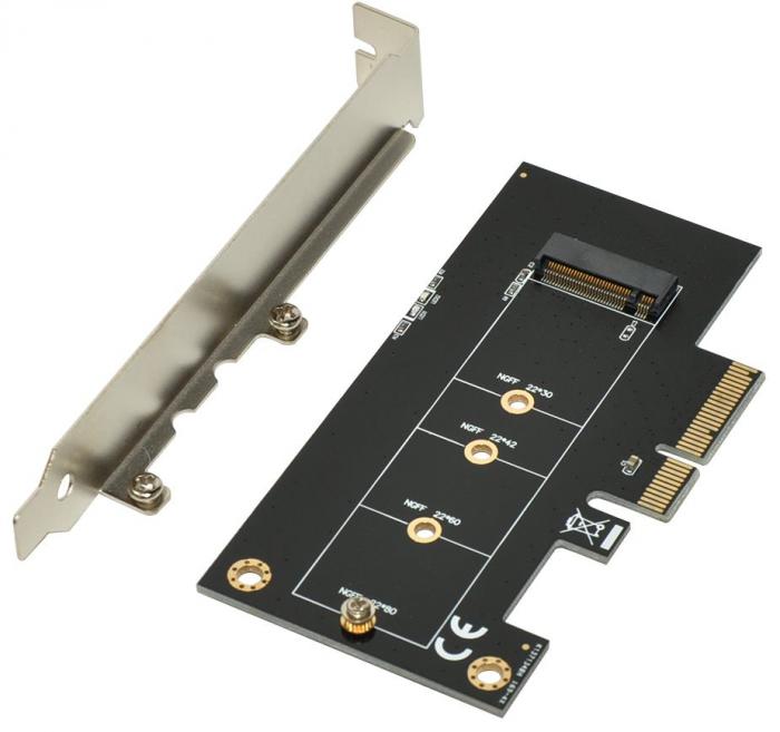 Кутия/Чекмедже за HDD Makki Адаптер M2 SSD to PCI Express 3.0 4x adapter MAKKI-M2-PCIE-VE1на ниска цена с бърза доставка - BestPC.BG