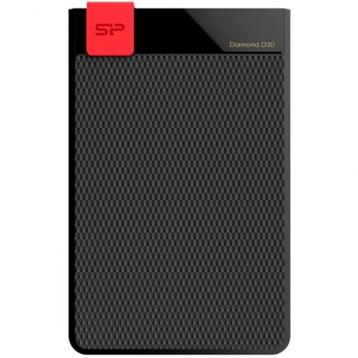 HDD външен SILICON POWER Diamond D30 Black 2TB 2.5" HDD USB 3.1на ниска цена с бърза доставка - BestPC.BG