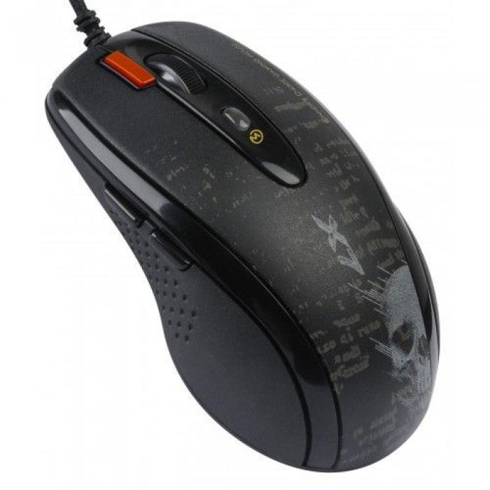 Мишка A4 F5 V-TRACK GAMING USB чернана ниска цена с бърза доставка - BestPC.BG