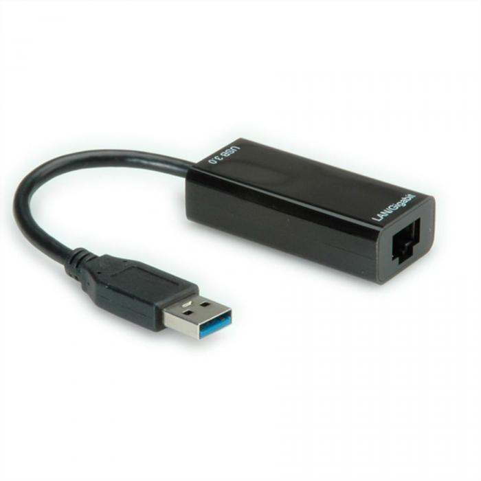 Мрежов аксесоар VALUE 12.99.1105 :: USB 3.0 към Gigabit Ethernet конверторна ниска цена с бърза доставка - BestPC.BG