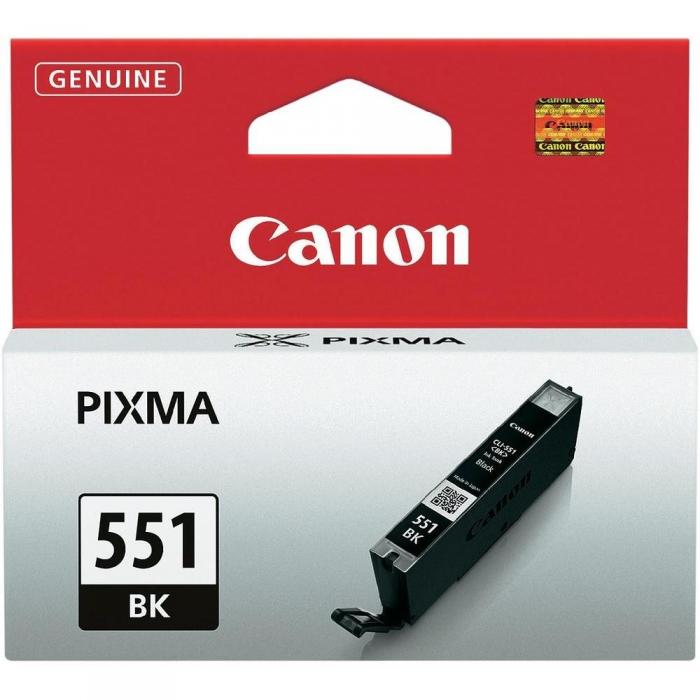 Касета с мастило Canon CLI-551 BKна ниска цена с бърза доставка - BestPC.BG
