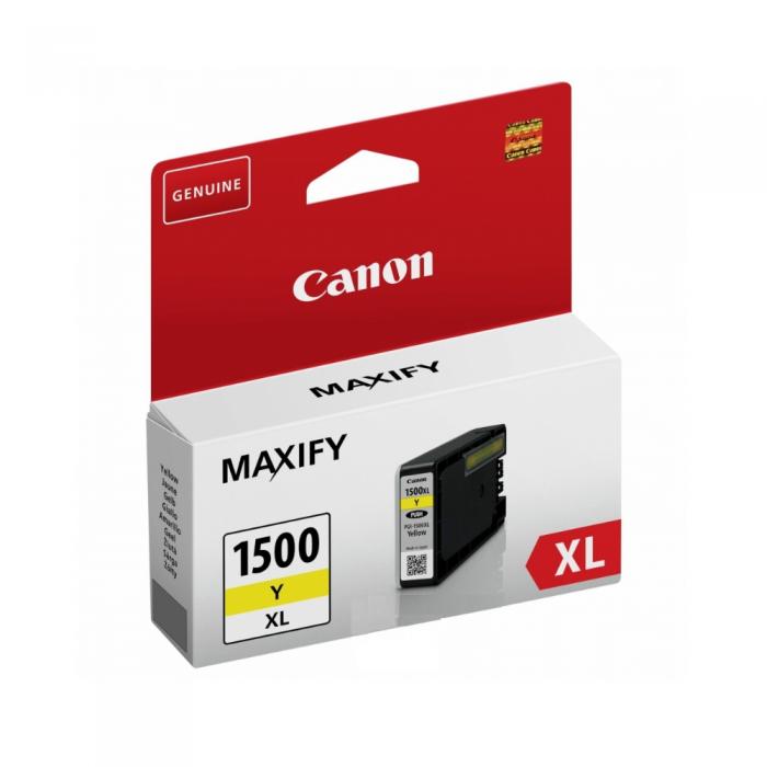 Касета с мастило Canon PGI-1500XL Yна ниска цена с бърза доставка - BestPC.BG
