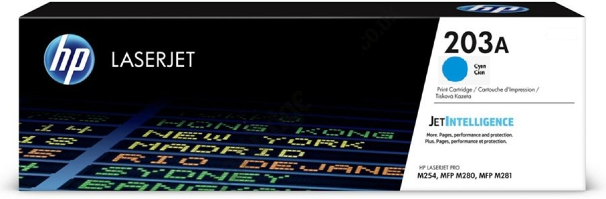 Тонер за лазерен принтер HP 203A Original Cyan LaserJet Toner Cartridgeна ниска цена с бърза доставка - BestPC.BG