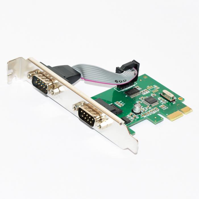Мрежова LAN карта/адаптер Makki PCI-E card 2 x Serial port - MAKKI-PCIE-2XSERIAL-V1на ниска цена с бърза доставка - BestPC.BG