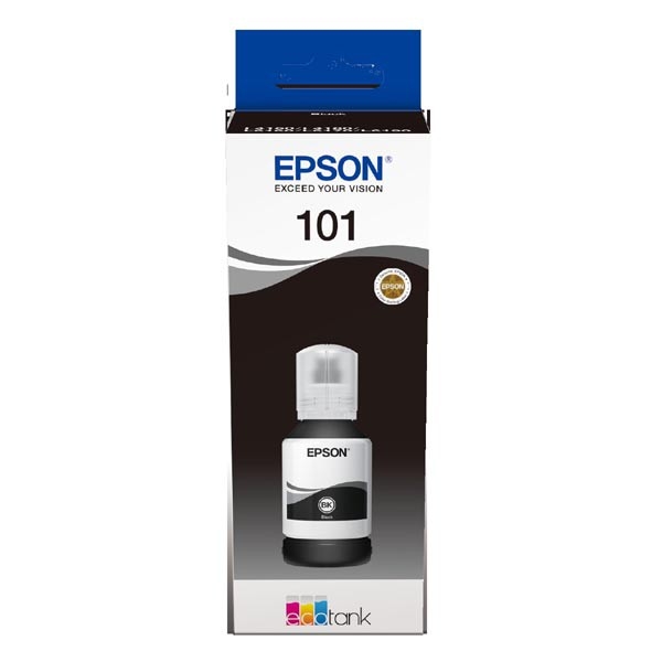Касета с мастило Epson 101 EcoTank Black ink bottleна ниска цена с бърза доставка - BestPC.BG