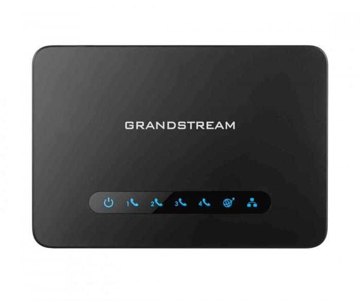 VoIP Продукт GRANDSTREAM HT814 :: Аналогов телефонен адаптор, 4 FXS порта и гигабитов рутерна ниска цена с бърза доставка - BestPC.BG