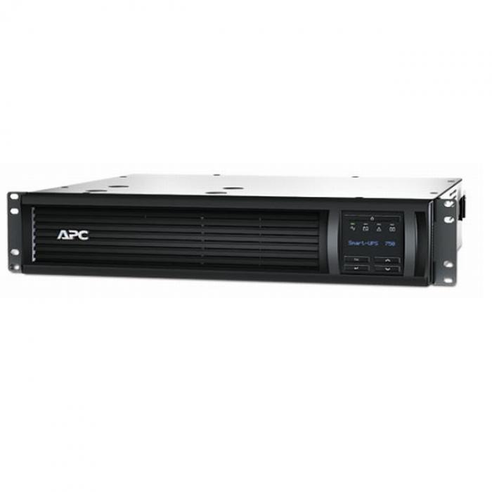 Непрекъсваемо захранване (UPS) APC Smart-UPS 750VA LCD RM 2U 230V with Network Cardна ниска цена с бърза доставка - BestPC.BG
