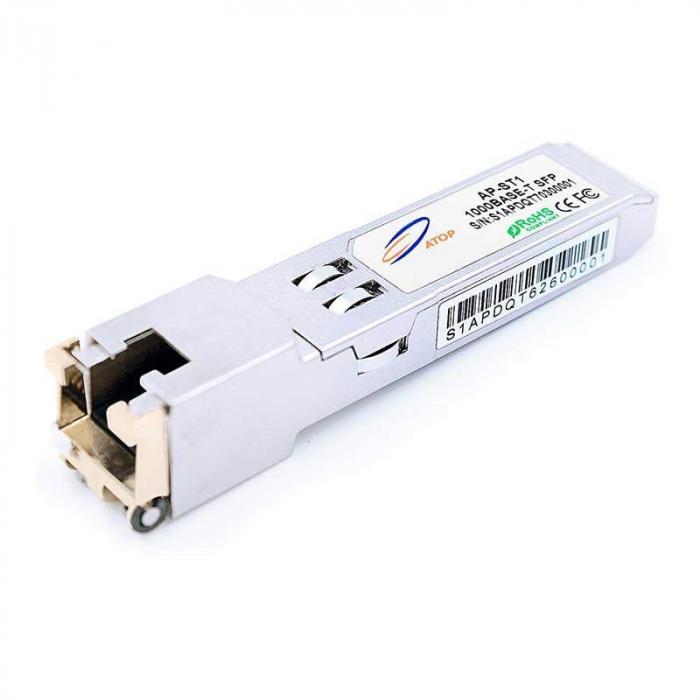 SFP Модул Медно гигабитово SFP 1000 MB-s, 0.1 (UTP-5) кмна ниска цена с бърза доставка - BestPC.BG