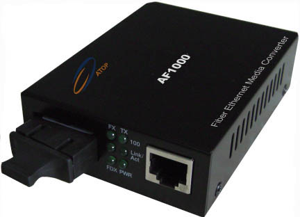 Медиа конвертор, Сингъл мод, Две влакна, 1000M, 1310 nm, 20 км, Atopна ниска цена с бърза доставка - BestPC.BG