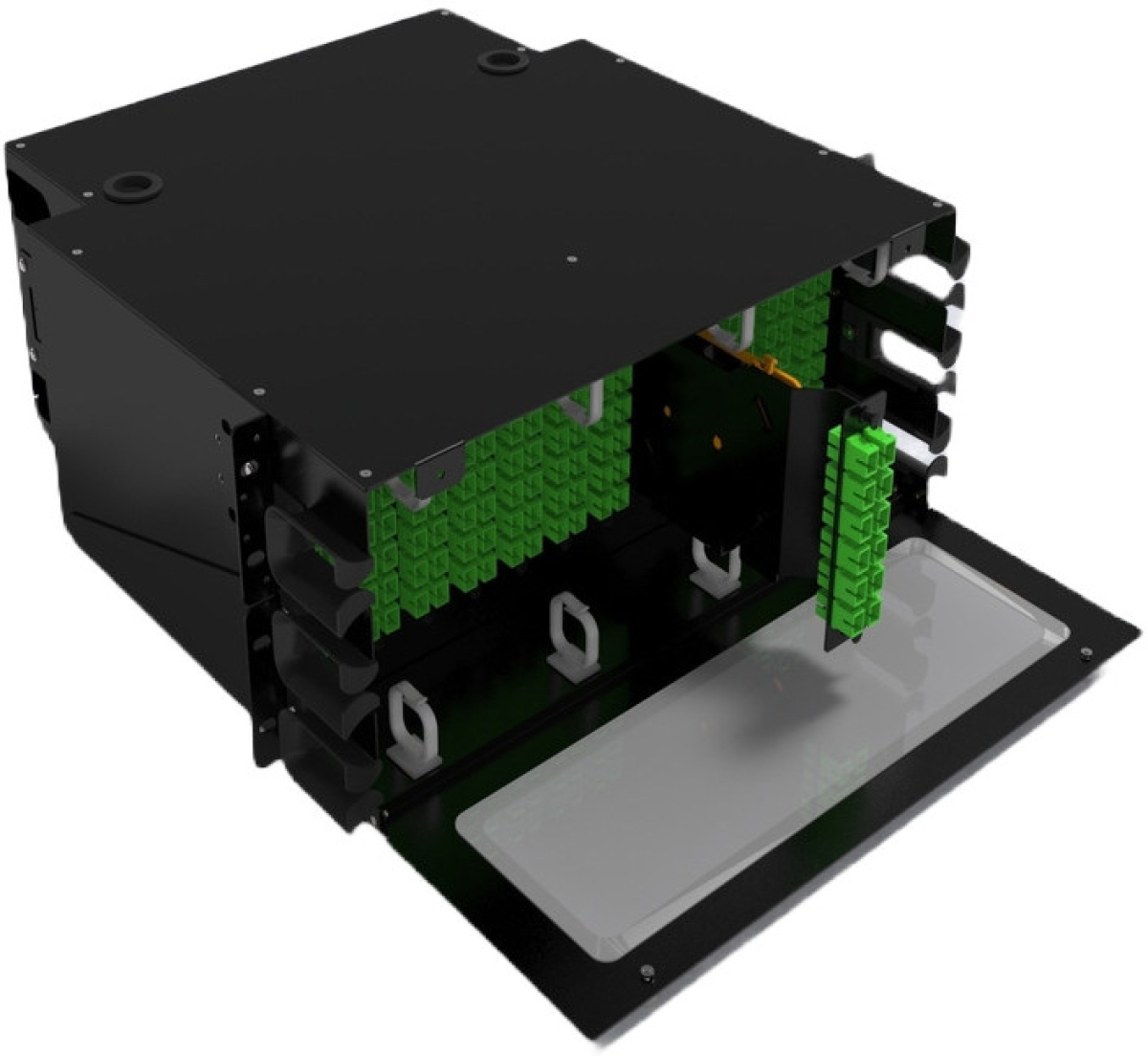 Оптичен панел за до 144 SC или 288 LC порта, незареденна ниска цена с бърза доставка - BestPC.BG