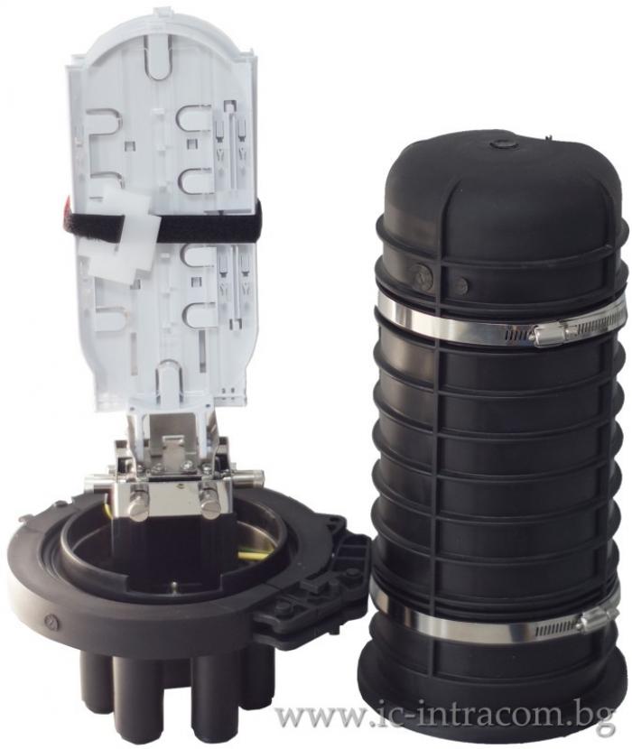 Оптична муфа A4 за 96 влакна с S-2 касетана ниска цена с бърза доставка - BestPC.BG