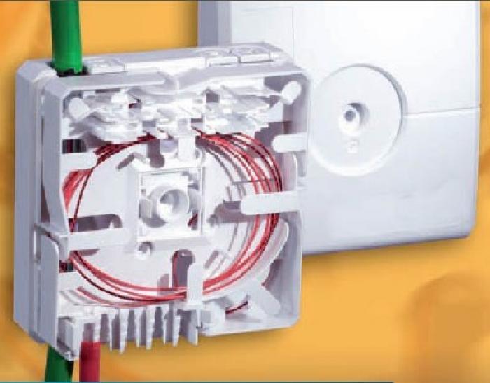 Оптична разпределителна кутия за 4 влакнана ниска цена с бърза доставка - BestPC.BG