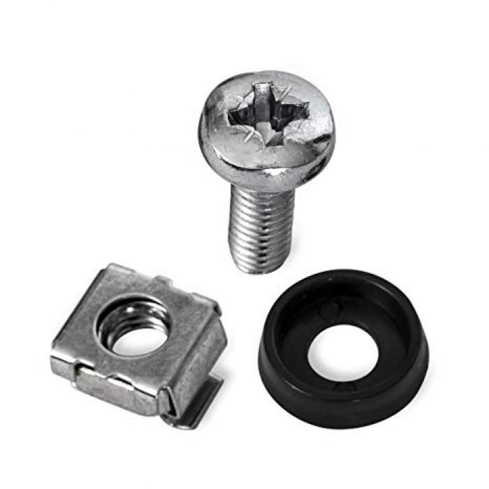 Аксесоар за шкаф Комплект крепежни елементи /болт + шайба + гайка/ за комуникационен шкафна ниска цена с бърза доставка - BestPC.BG