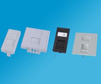 Продукт Лицев панел за монтаж на жак 45х45 ммна ниска цена с бърза доставка - BestPC.BG