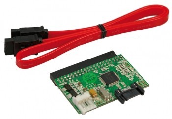 Кабел/адаптер IDE - SATA Adapter, incl. power, IDCS 40 male - SATA 7-pin female LOGILINK AD0006A - 0.35 м.на ниска цена с бърза доставка - BestPC.BG