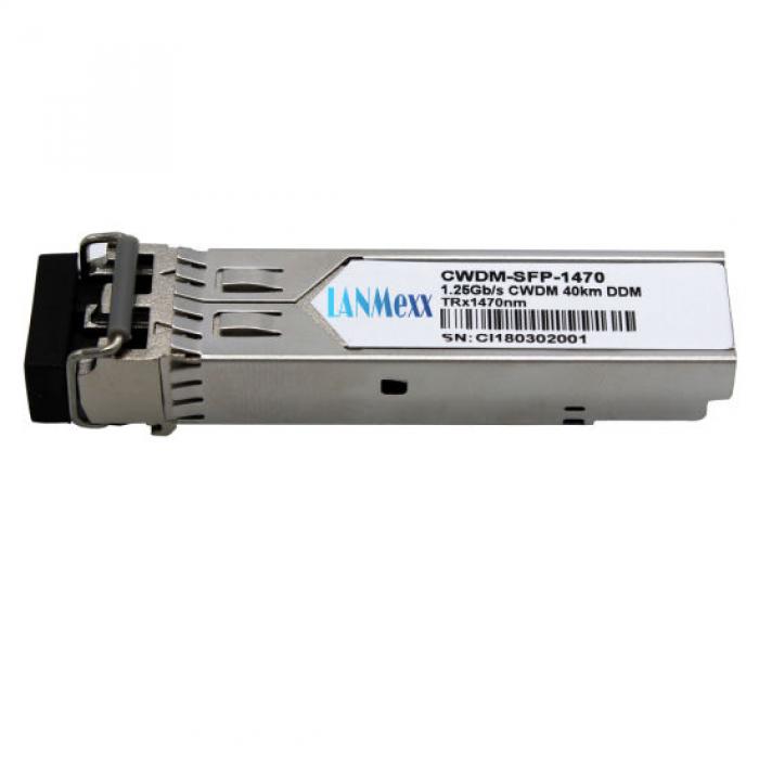 SFP Модул CWDM SFP оптичен модул 1.25G, 1470-1610 nm, до 60 км ICB - ICB-SC51125-3CL60на ниска цена с бърза доставка - BestPC.BG