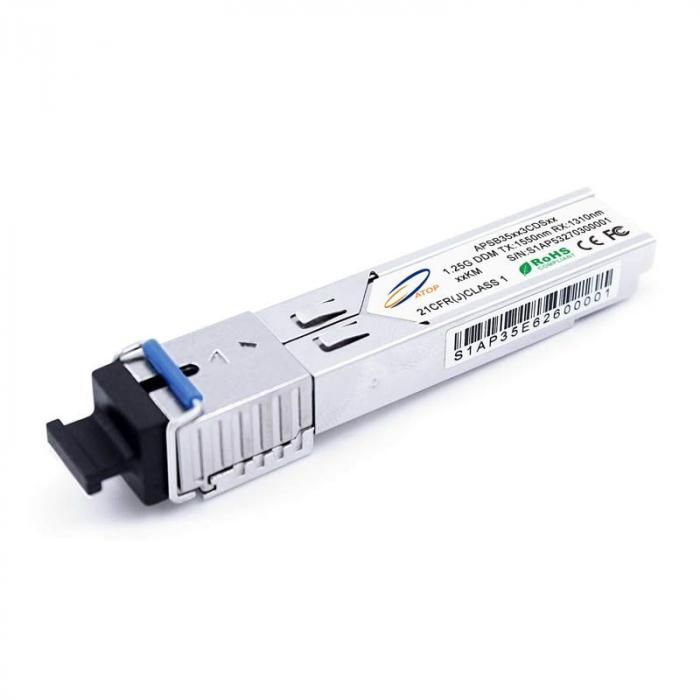 SFP Модул SFP по едно влакно, гигабит 1310-1550 nm, 3 км, SCна ниска цена с бърза доставка - BestPC.BG