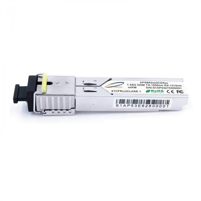SFP Модул SFP по едно влакно 20 км 1550-1310, 1.25G, SCна ниска цена с бърза доставка - BestPC.BG