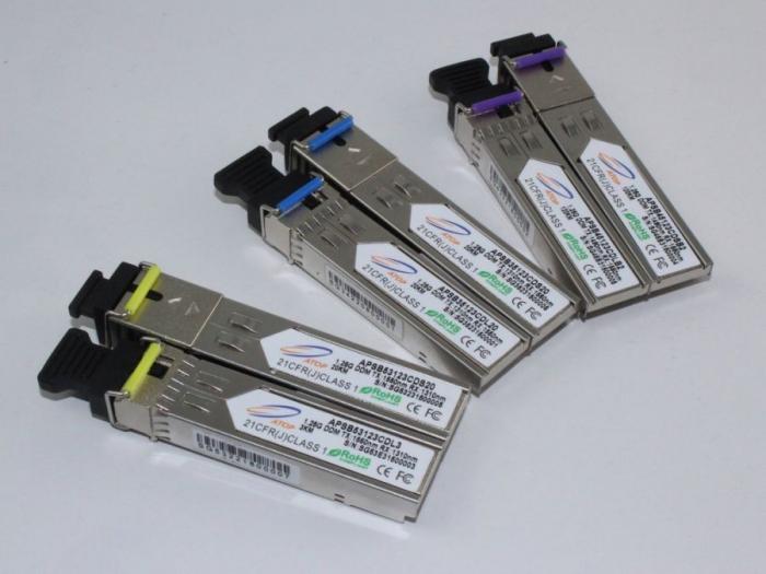 SFP Модул SFP BIDI transceiver Tx-1550-Rx-1490, 1.25G, 120 kmна ниска цена с бърза доставка - BestPC.BG