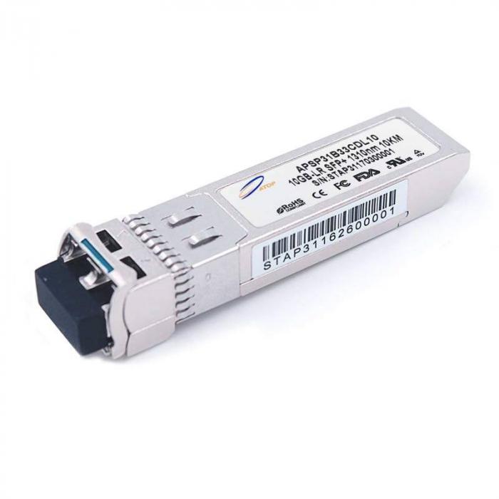 SFP Модул ATOP SFP+ 10G, сингъл мод, 20 км, две влакна, LC - APSP31B33CDL20на ниска цена с бърза доставка - BestPC.BG