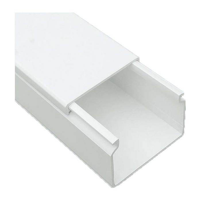 Кабелен канал 60х40 мм, бялна ниска цена с бърза доставка - BestPC.BG