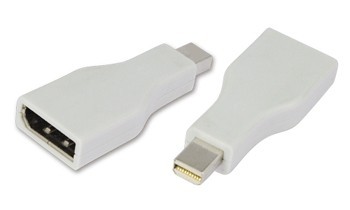 Кабел/адаптер Mini DisplayPort - DisplayPort преходник, MDP20 мъжки - DP женски LOGILINK CV0039на ниска цена с бърза доставка - BestPC.BG