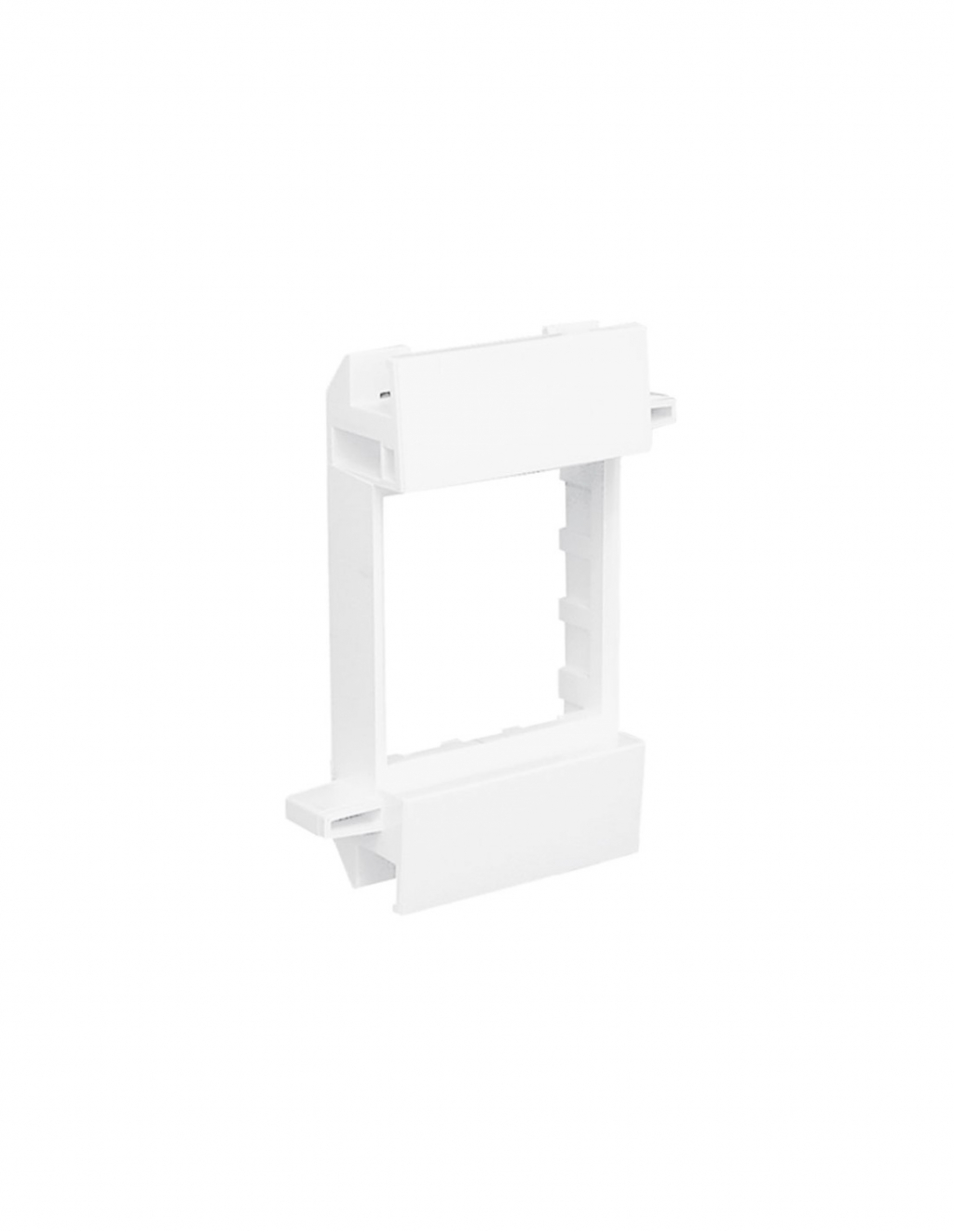 Елемент Адаптерен модул за монтаж на 45х45 модули в ПВЦ кабелен канална ниска цена с бърза доставка - BestPC.BG