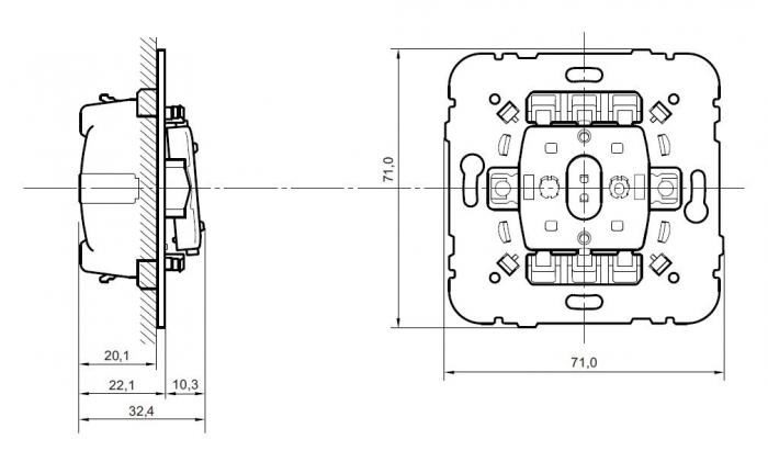 Продукт Двуполюсен ключ с лампана ниска цена с бърза доставка - BestPC.BG