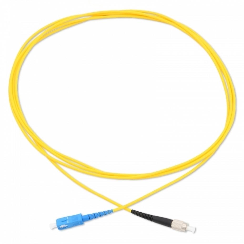 Оптична пач корда Fiber optic patch cords FC/UPC - SC/UPC single mode, simplexна ниска цена с бърза доставка - BestPC.BG