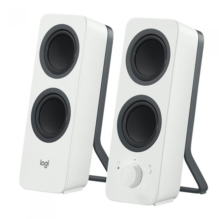 Logitech Z207 Bluetooth Computer Speakers - Whiteна ниска цена с бърза доставка - BestPC.BG