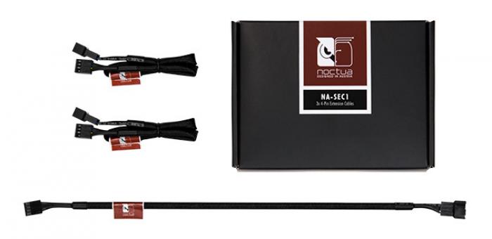 Кабел/адаптер Noctua удължение за вентилатори Extension cables 3 x 4pin PWM 30cm - NA-SEC1на ниска цена с бърза доставка - BestPC.BG