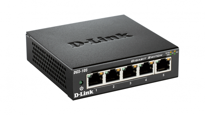 Комутатор/Суич D-Link DGS-105на ниска цена с бърза доставка - BestPC.BG
