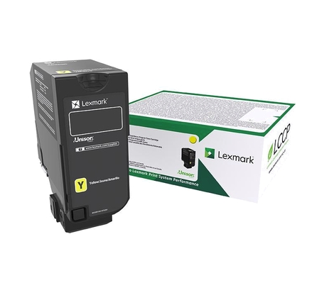 Тонер за лазерен принтер Lexmark CS727de-728de-CX727de Standard Standard Yellowна ниска цена с бърза доставка - BestPC.BG