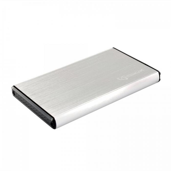 Кутия/Чекмедже за HDD SBOX HDC-2562W :: Кутия за HDD-SSD, 2.5", USB 3.0, SATA I-II-III, до 2 ТB, 9.5 мм, бялана ниска цена с бърза доставка - BestPC.BG